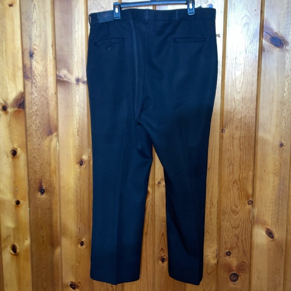 Sleek Black Dress Pants con action men’s dress pants work pants 38x30 - Picture 4 of 5